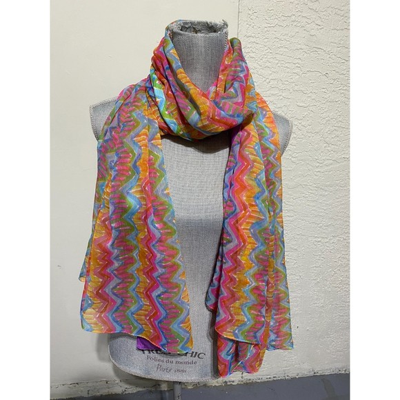 Antica Sartoria Colorful Scarf/Sarong/Shawl - Picture 5 of 12